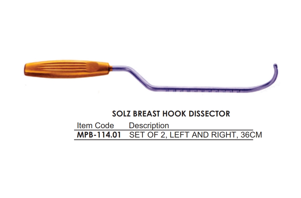 SOLZ BREAST HOOK DISSECTOR