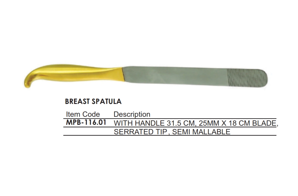 BREAST SPATULA
