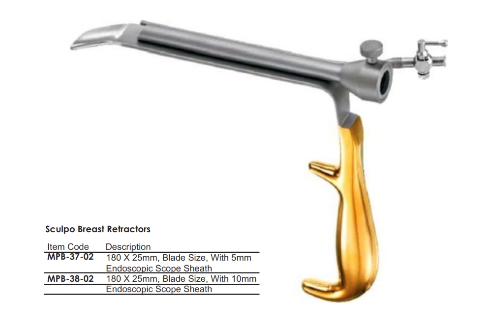 Sculpo Breast Retractors