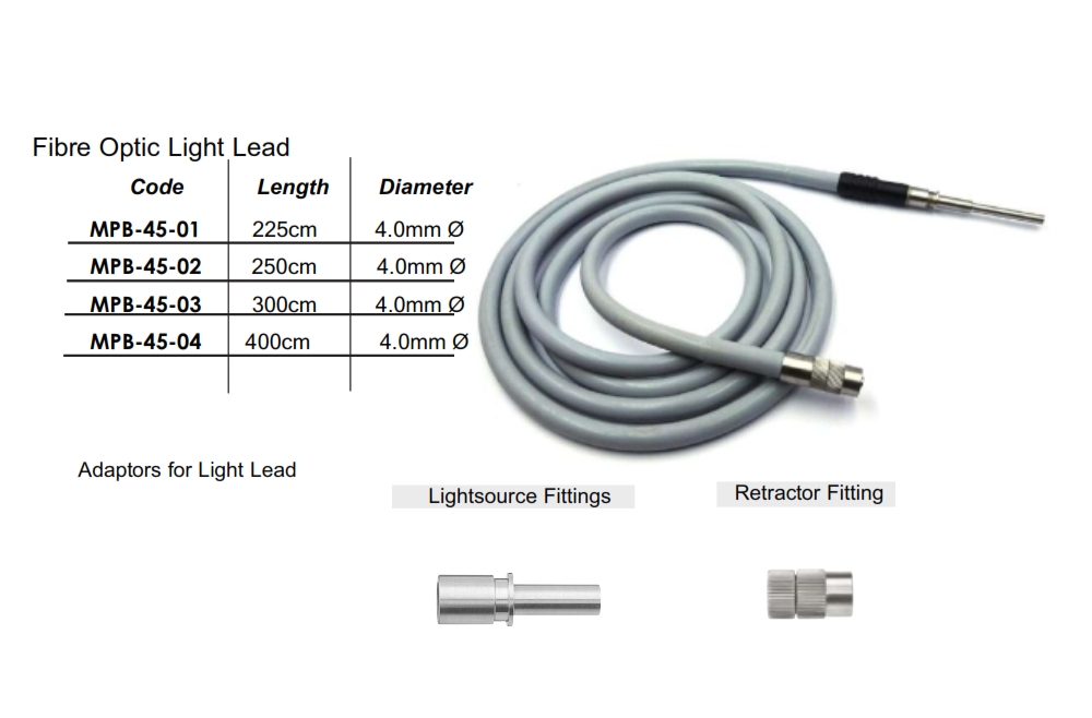 Fibre Optic Light Lead