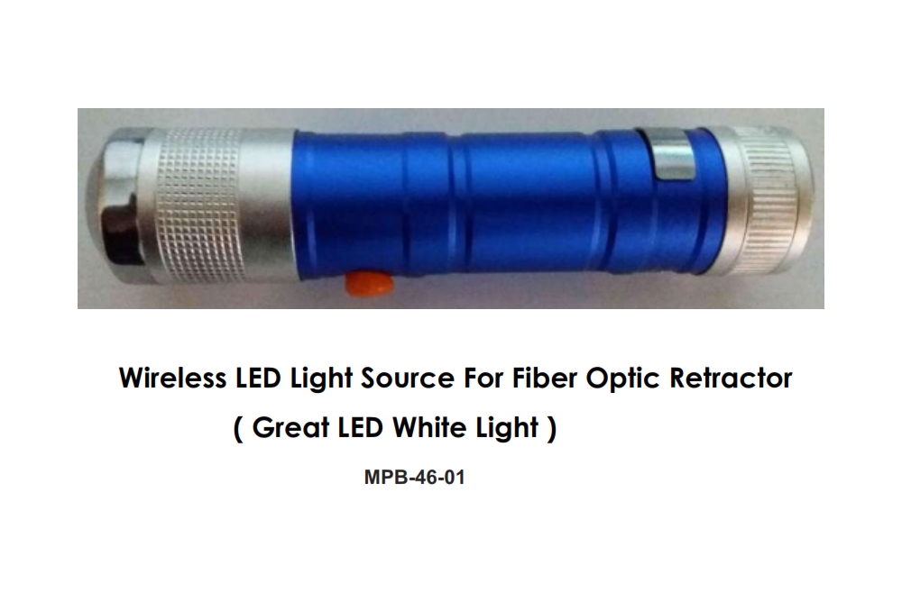 Wireless LED Light Source For Fiber Optic Retractor ( Great LED White Light )