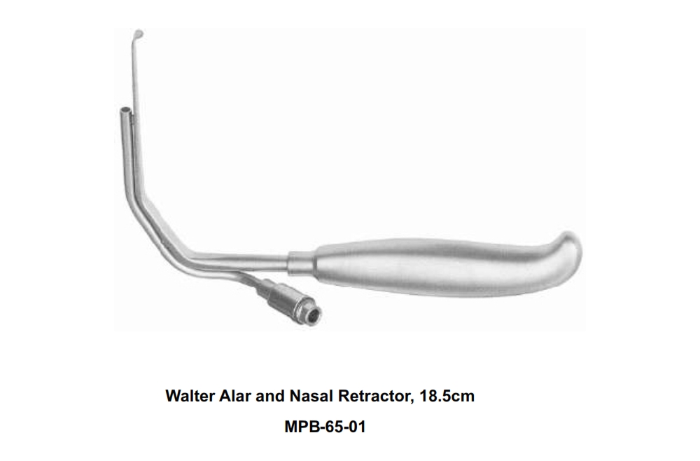 Walter Alar and Nasal Retractor, 18.5cm