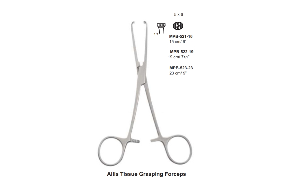 Allis Tissue Grasping Forceps