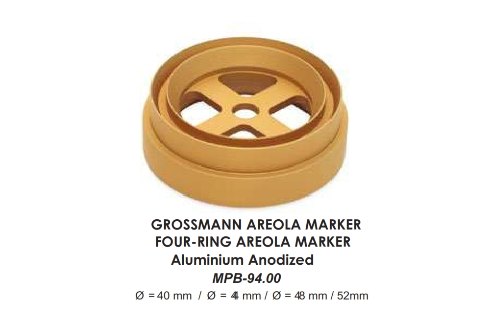 GROSSMANN AREOLA MARKER FOUR-RING AREOLA MARKER Aluminium Anodized