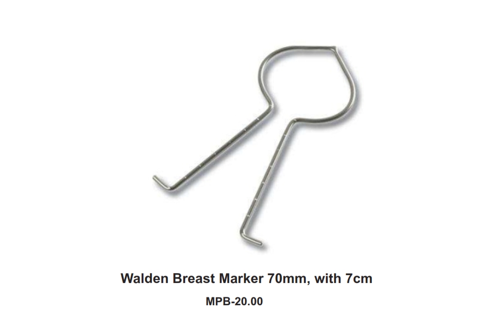 Walden Breast Marker 70mm, with 7cm