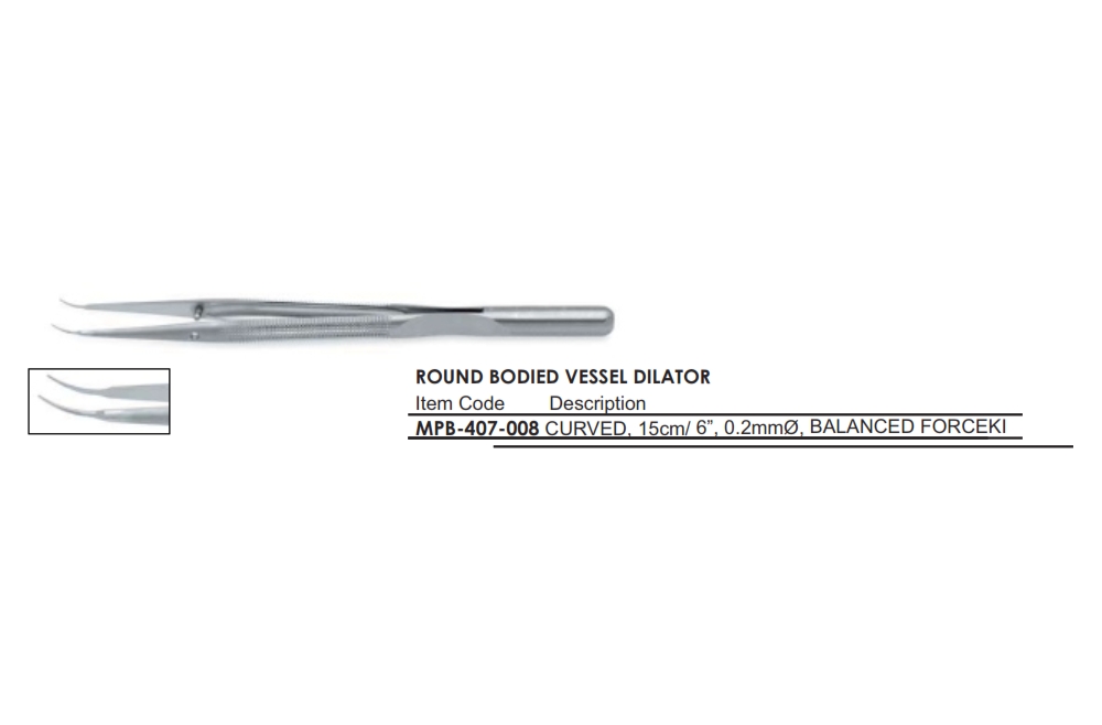 ROUND BODIED VESSEL DILATOR