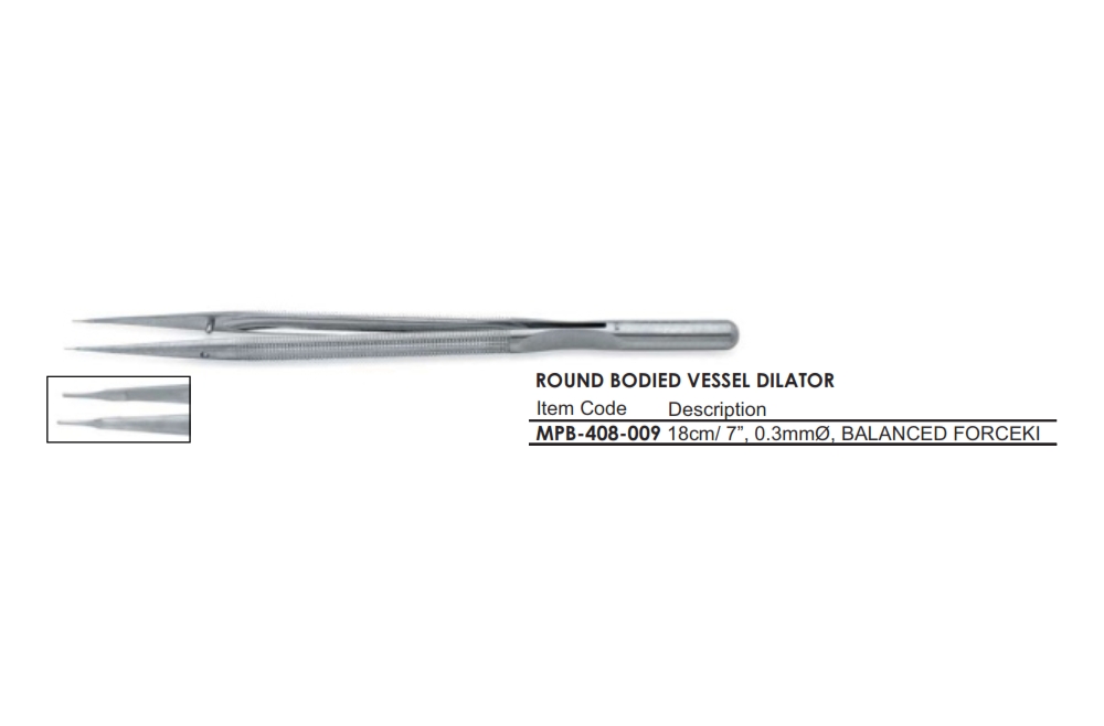 ROUND BODIED VESSEL DILATOR