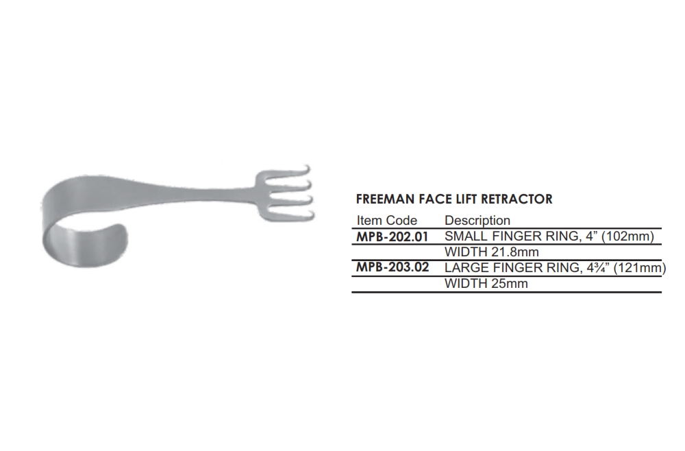 FREEMAN FACE LIFT RETRACTOR