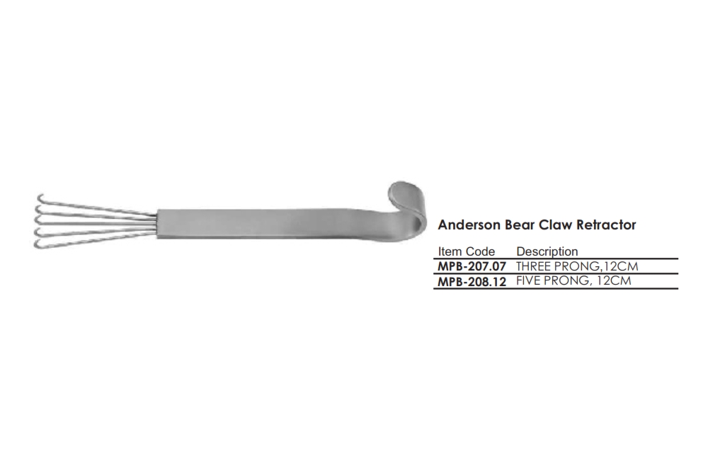 Anderson Bear Claw Retractor