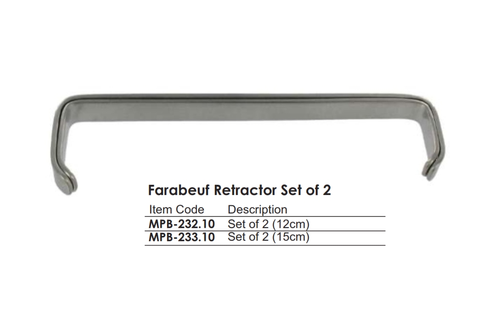Farabeuf Retractor Set of 2