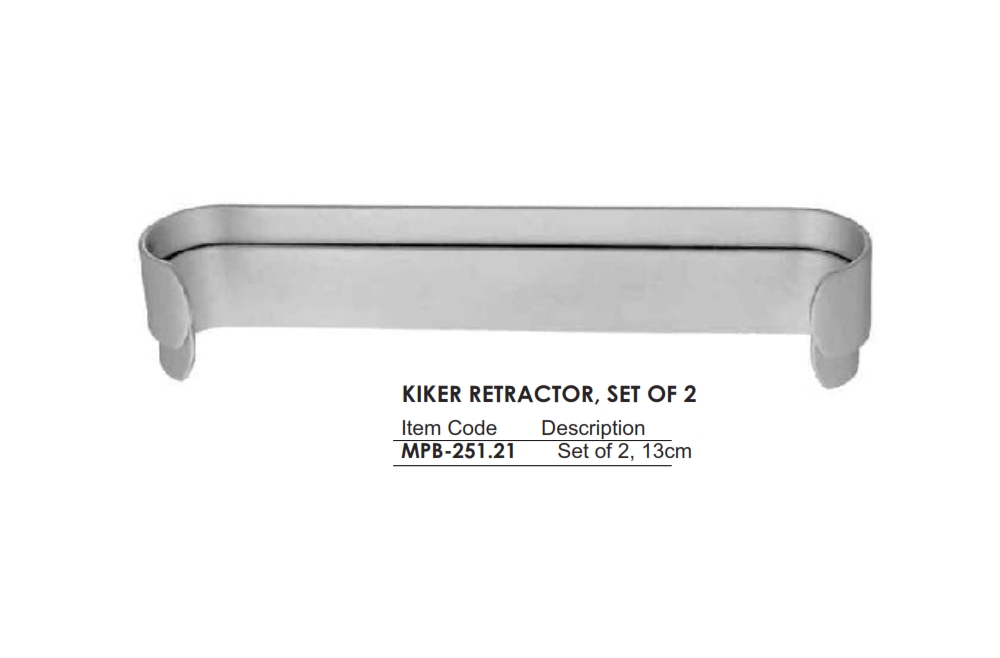 KIKER RETRACTOR, SET OF 2