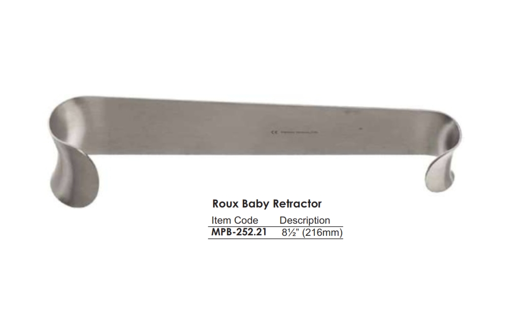 Roux Baby Retractor