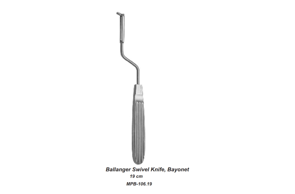 Ballanger Swivel Knife, Bayonet