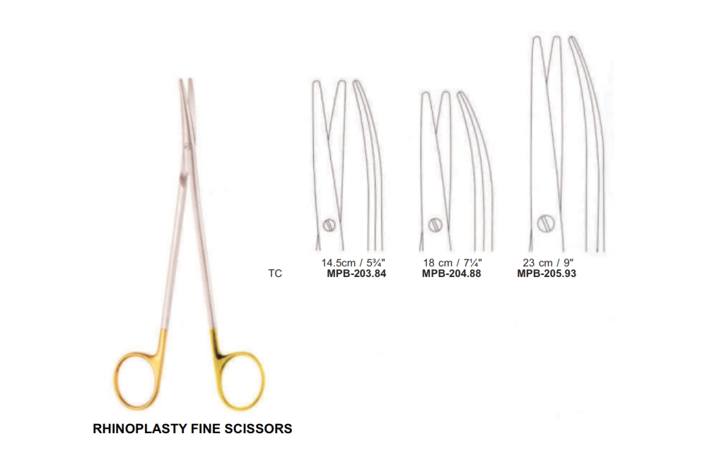 RHINOPLASTY FINE SCISSORS