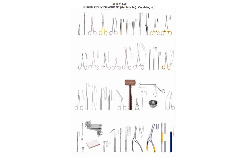RHINOPLASTY INSTRUMENT (GUBISCH SET)