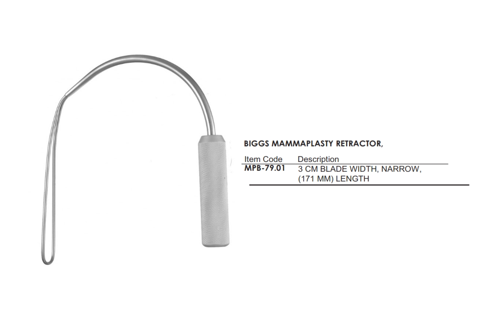 BIGGS MAMMAPLASTY RETRACTOR