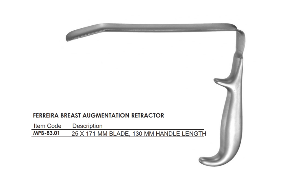 FERREIRA BREAST AUGMENTATION RETRACTOR